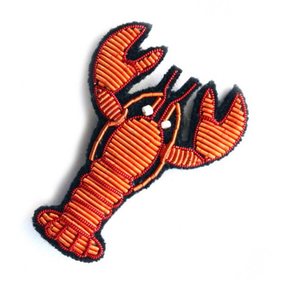 Broche tendance homard