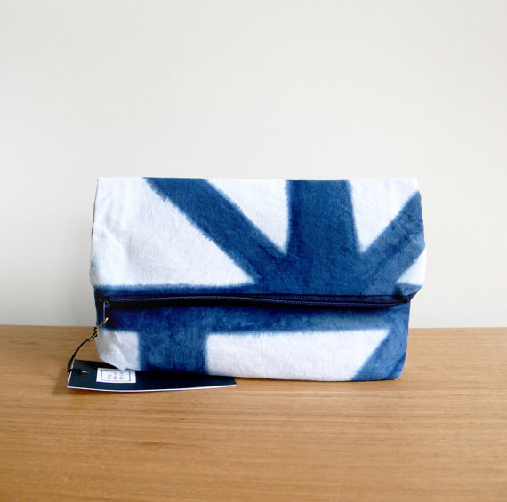 THEPRINTROOMDESIGN Clutch shibori